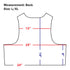 Diagram of the Condor EXO Plate Carrier Gen II (L/XL), ideal for bushcraft or military use, showing 12 shoulder width, 24 across back, 19 height, and 8 armhole drop.